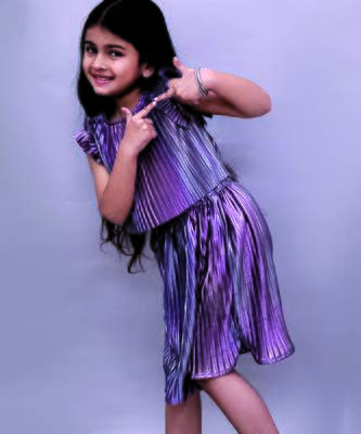 Mauve woven polycotton co ord set 4