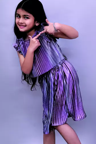 Mauve woven polycotton co ord set