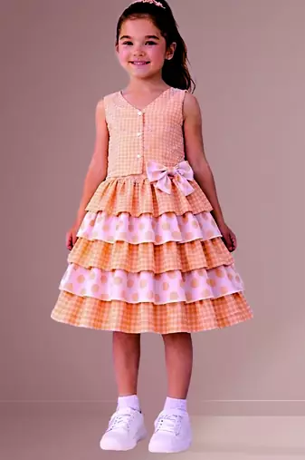 Orange woven cotton co ord set