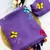 Dark Lavender Tharede Gamthi Butterfly Work Georgette Saree