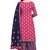 Pink  color crepe silk printed women unstitched dress material