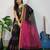 Black & pink fancy cotton handloom saree with blouse piece for women