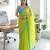 Green & tute fancy cotton handloom saree with blouse piece for women