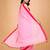 Red & pink fancy cotton handloom saree with blouse piece for women