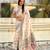 White soft silk baluchari zari meena weaving saree with matching blouse piece