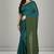 Pista fancy cotton handloom saree with blouse piece for women