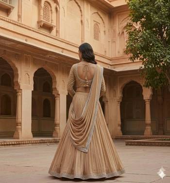 Ivory Festive Lehenga Set 2