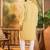 Men yellow silk blend solid embroidered straight kurta with trouser