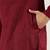 Men maroon cotton solid woven design straight kurta