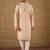 Men multi viscose rayon geometric embroidered straight kurta