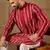 Men maroon viscose rayon ethnic motifs printed straight kurta