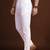 men’s white poly silk ethnic trouser – classic fit