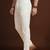 men’s off white poly silk ethnic trouser – classic fit