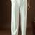 Men white modal solid regular korean pant