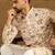 Men cream viscose rayon ethnic motifs printed straight kurta