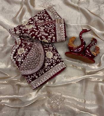 Grey Color Sequance and Zari Embroidery Work Frendy Satin Saree 3