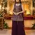Magenta faux georgette readymade sharara salwar suit- Full Stitched free size