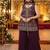 Magenta faux georgette readymade sharara salwar suit- Full Stitched free size
