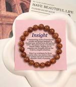 Red color sun natural stone bracelet