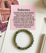 Mehendi green color jade stone bracelet