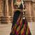 Soft Marchmellow Silk Foil Leheriya Print With Big Zari Weaving Border Lehenga Choli