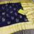 Navy Blue Color Jari Jaqurad Weaving With Hand Chap Daying Georgette Saree