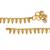 Memoir gold plated ethnic mngal kalash design anklets traditional jewellery