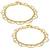 Memoir gold plated brass, jhalar/eye shaped design, traditional payal, pajeb, anklet women ethnic