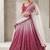 Pink Gorgeous Satin Silk Sequines Lehenga Set