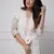Floral embroidered  cotton kurta & trouser set