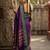 Purple color soft silk zari woven women's beautiful saree with blouse