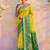 Green color soft silk zari woven women's indian saree