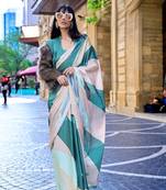 Multi color digital print satin crepe saree | elegant party wear soft satin crepe saree for women