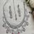 Bridal pink stone choker necklace set: cz diamond indian wedding jewelry