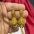 Antique gold temple jewelry set|lakshmi haaram necklace, jhumka earrings
