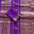 Purple Color Jari Jaqurad Weaving With Minakari Jaal work Georgette Saree