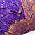  Purple Color Kashmiri Thread Zari Woven Work Pashmina Dola Silk Saree