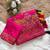 Rani Pink Color Kashmiri Thread Zari Woven Work Pashmina Dola Silk Saree