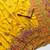 Yellow Color Kashmiri Thread Zari Woven Work Pashmina Dola Silk Saree