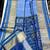 Blue Color Unique Chex and Patola combination  Pure silk Saree