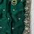 Green Color Sequence Embrodairy Cuttwork  Silk Saree