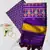 Purple Color Patola-Style Figure Print And Zari Lining Stripe Border silk Saree