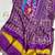 Purple Color Patola-Style Figure Print And Zari Lining Stripe Border silk Saree