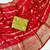 Red Color Jari Jaqurad Weaving Work Georgette Saree