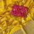 Yellow Color Jari Jaqurad Weaving Work Georgette Saree