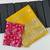 Yellow Color Jari Jaqurad Weaving Work Georgette Saree