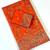 Orange Color Kashmiri Thread With Woven Work Rajwadi Pashmina Dola Silk Saree
