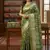 Parrot Green Color hand woven Patola Silk Saree
