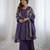 lavender purple sharara set