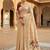 Women's beige floral printed cotton saree with unstiched blouse piece